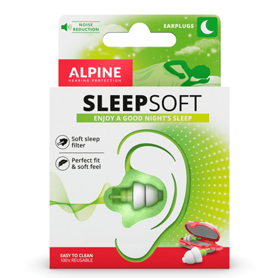 Alpine Sleepsoft - Öronproppar för sömn